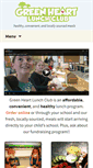 Mobile Screenshot of greenheartlunchclub.com